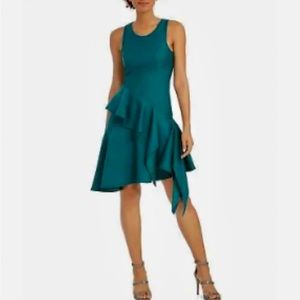Natori Women’s Green Sleeveless Knee Length A-Line Party dress Size 8 NWT